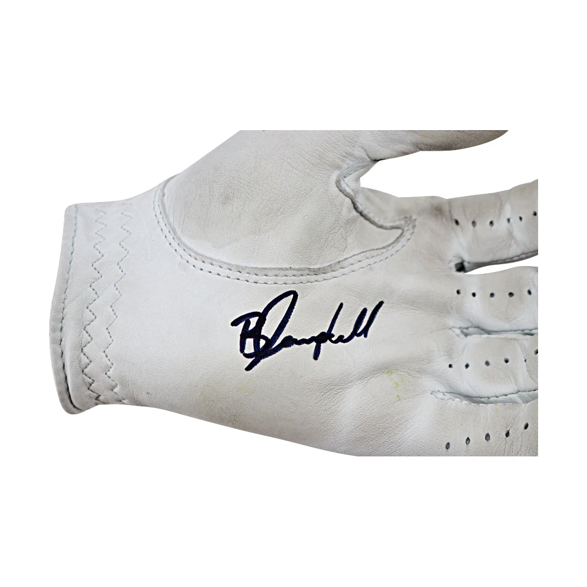Ben Campbell Team RangeGoats Autographed LIV Michigan Event Used Footjoy Glove (LIV Golf LOA) - Image 2
