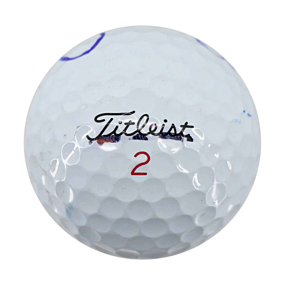 Carlos Ortiz Team Torque Autographed Match Used Titleist Pro V1x Golf Ball - Image 2