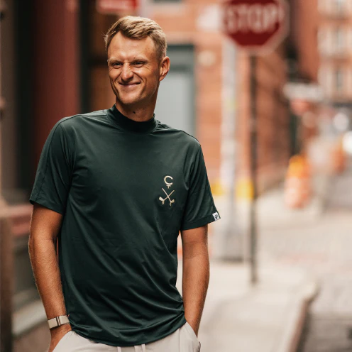 Cleeks GC | Public Athlete Mock Neck Polo - Image 2