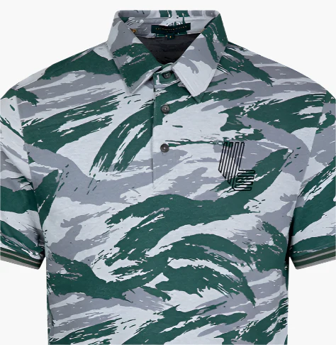 LIV Golf | Lizard Sharkskin Polo - Image 2