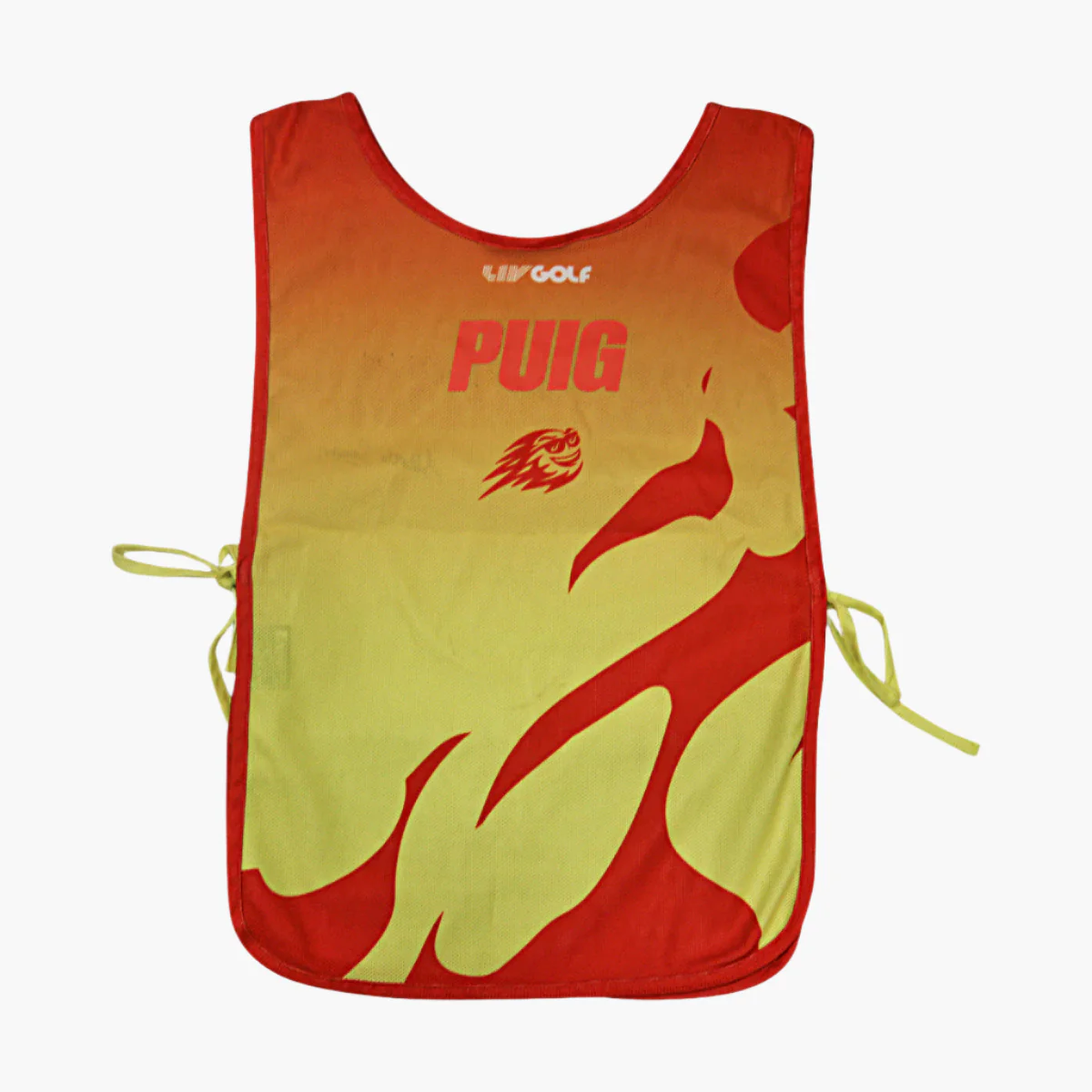 David Puig and Alberto Sanchez Team Fireballs Autographed Caddie Bib - Image 4