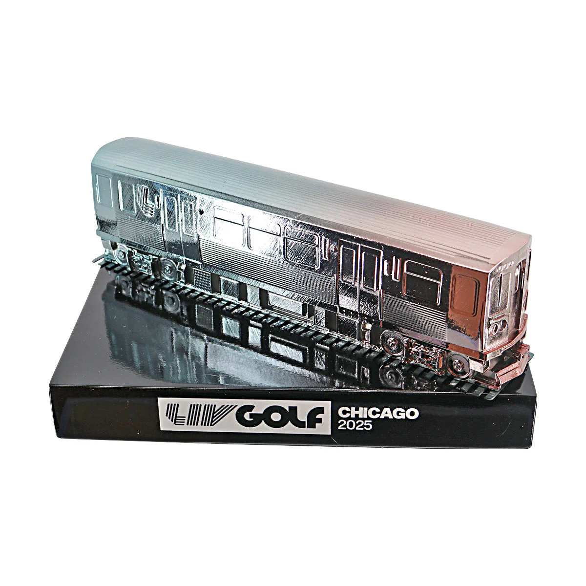 Dean Burmester LIV Golf Chicago 2025 Autographed L/E 19 of 60 Event Tee Marker (CX Auth) - Image 4