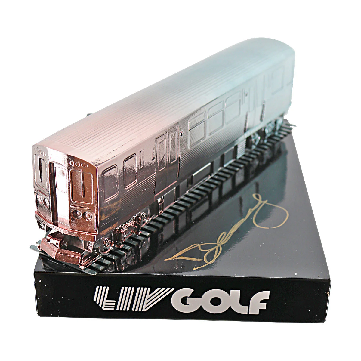Dean Burmester LIV Golf Chicago 2025 Autographed L/E 19 of 60 Event Tee Marker (CX Auth) - Image 5