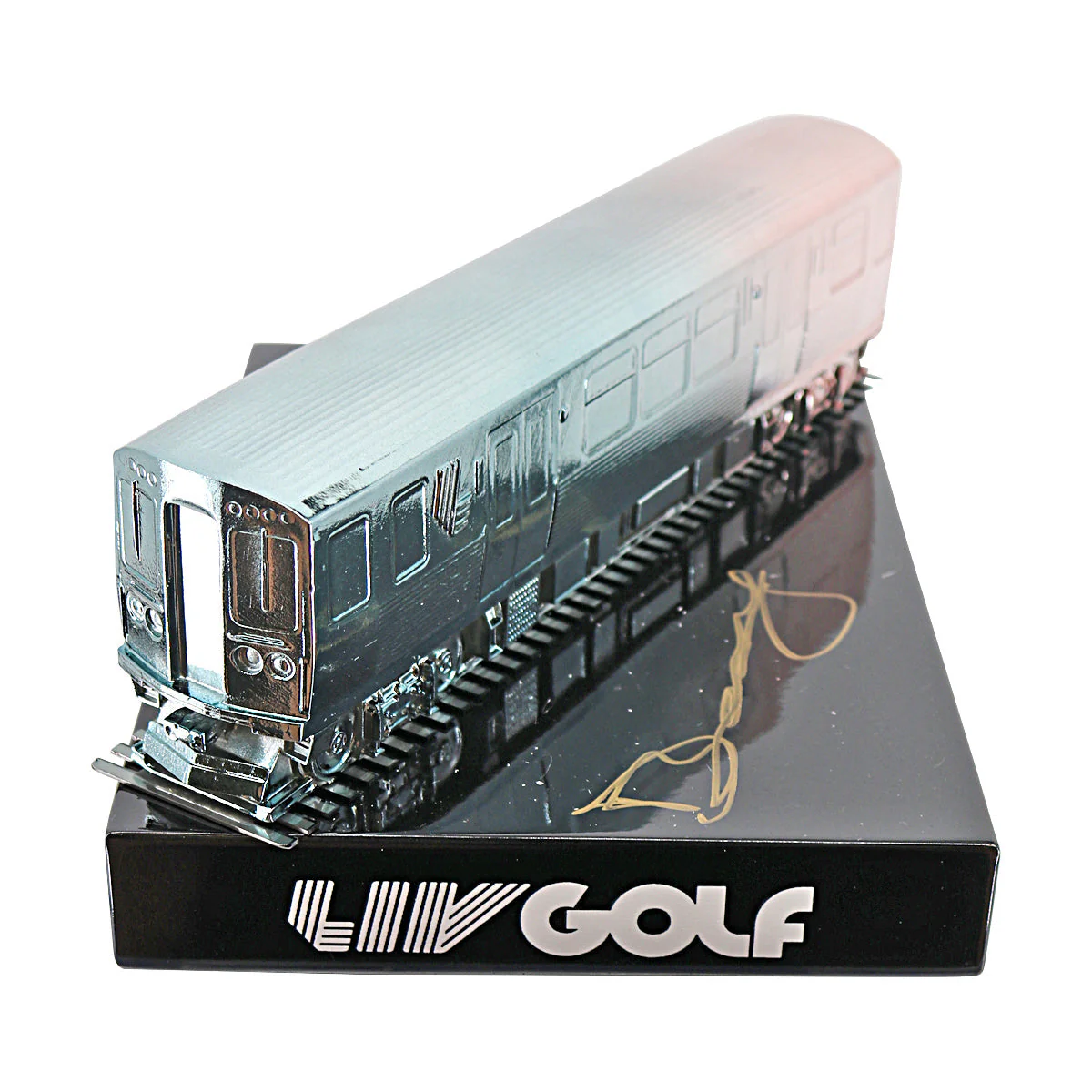 Dean Burmester LIV Golf Chicago 2025 Autographed L/E 20 of 60 Event Tee Marker (CX Auth) - Image 4