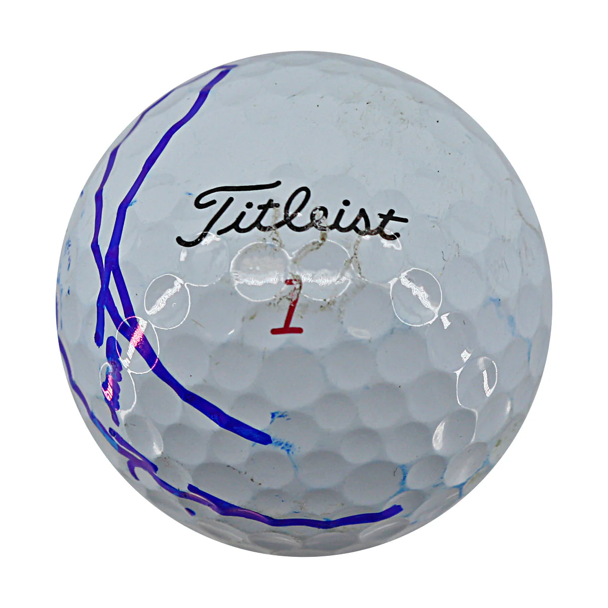 Joaquin Niemann Team Torque Autographed Match Used Titlesit Pro V1x Golf Ball - Image 2