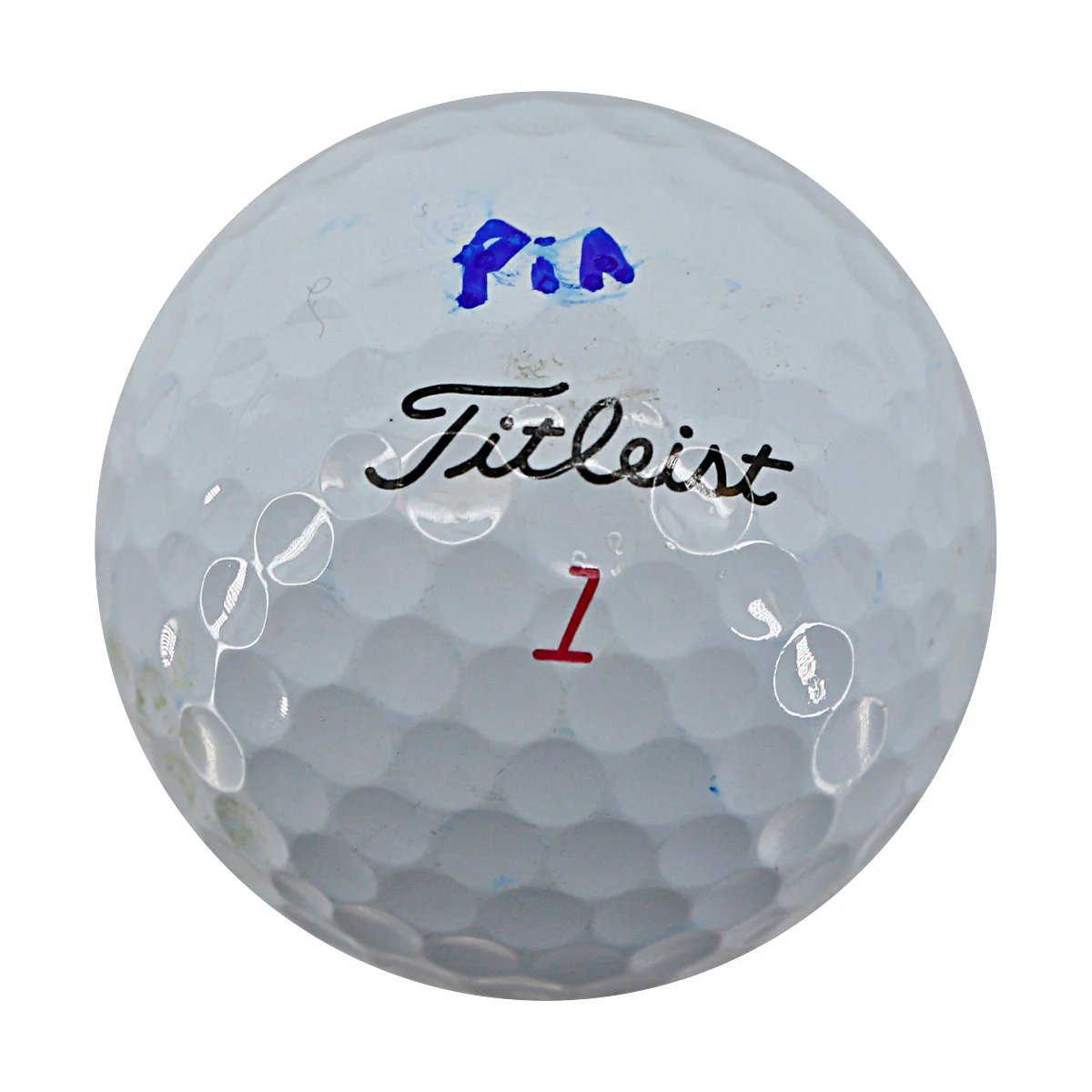 Joaquin Niemann Team Torque Autographed Match Used Titlesit Pro V1x Golf Ball - Image 4