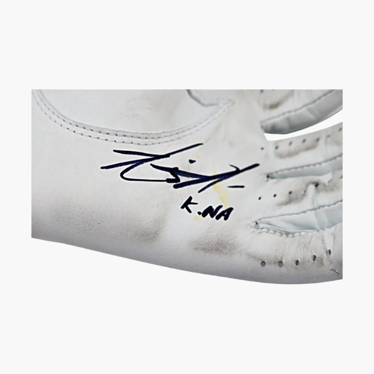 Kevin Na Team Iron Heads Autographed Match Used Footjoy Glove - Image 3