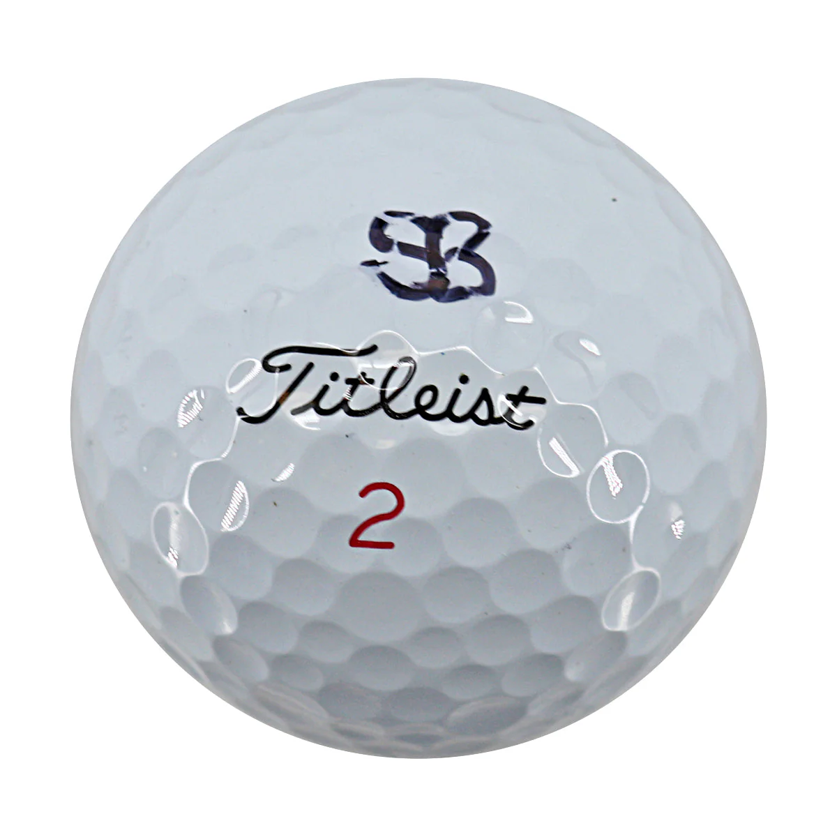 Lee Westwood Team Majesticks Match Used Titleist Pro V1X Golf Ball