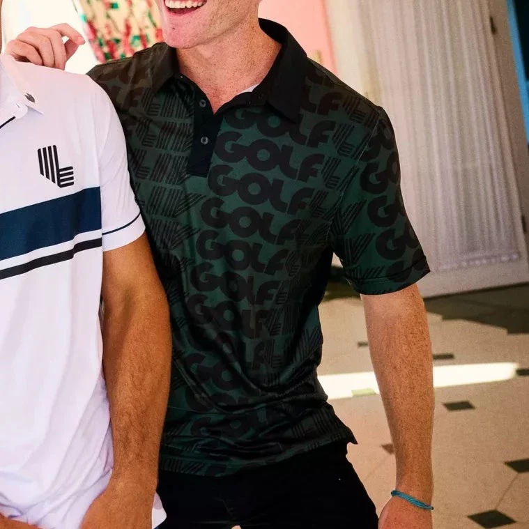 LIV Golf | Men's LG Repeat Polo - Image 2