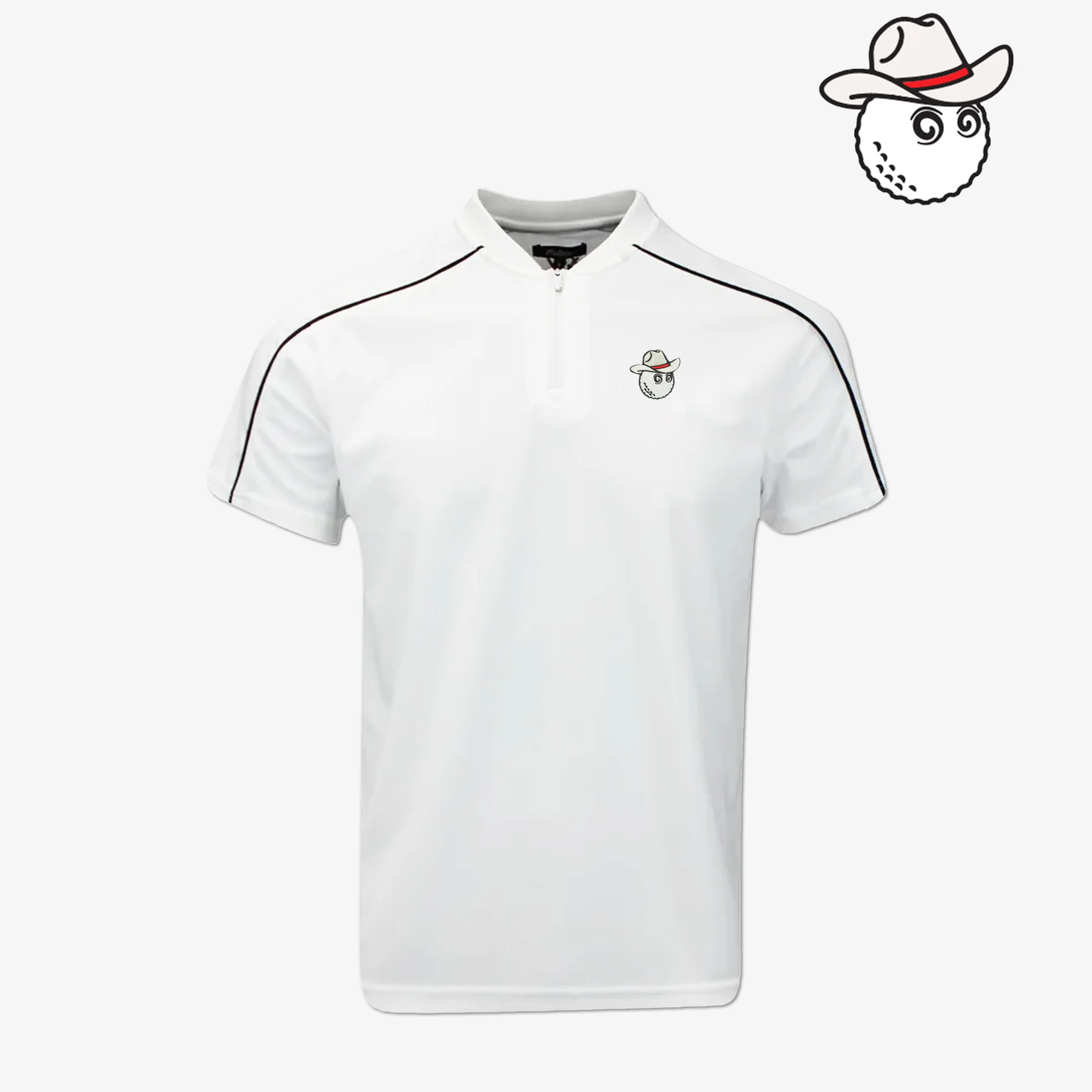 LIV Golf | Malbon Blade Collar Polo
