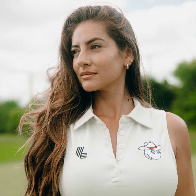 LIV Golf | Malbon Sleeveless Polo - Image 3