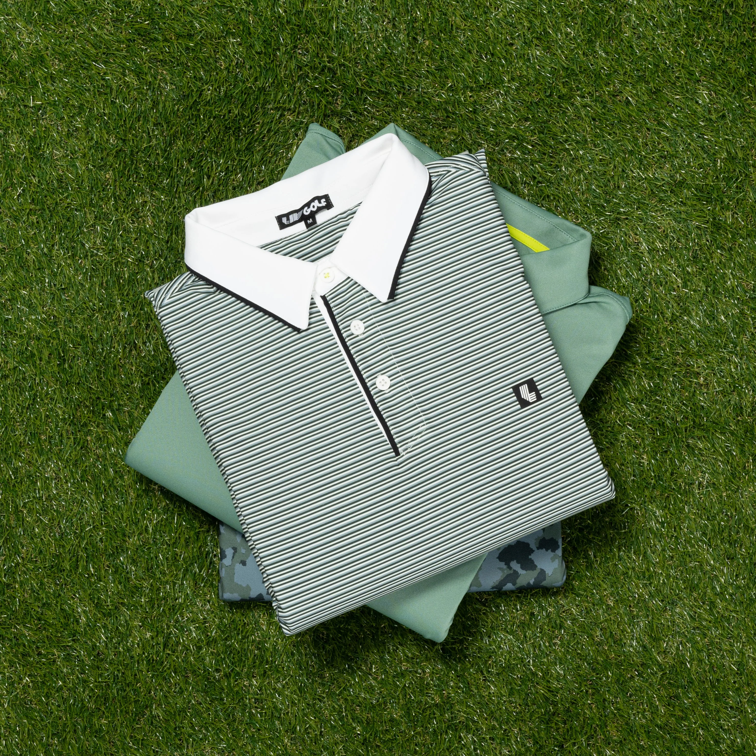 LIV Golf | Microstripe Polo - Image 7