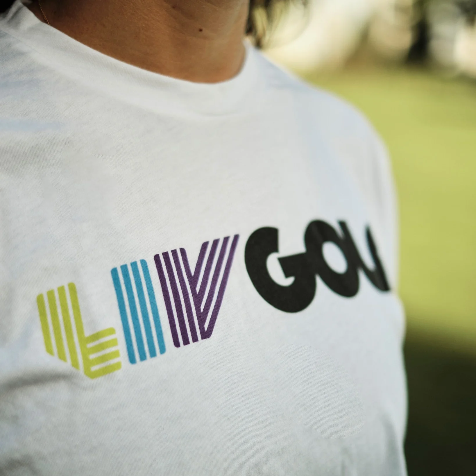 LIV Golf | Tri-Color Logo Tee - Image 6
