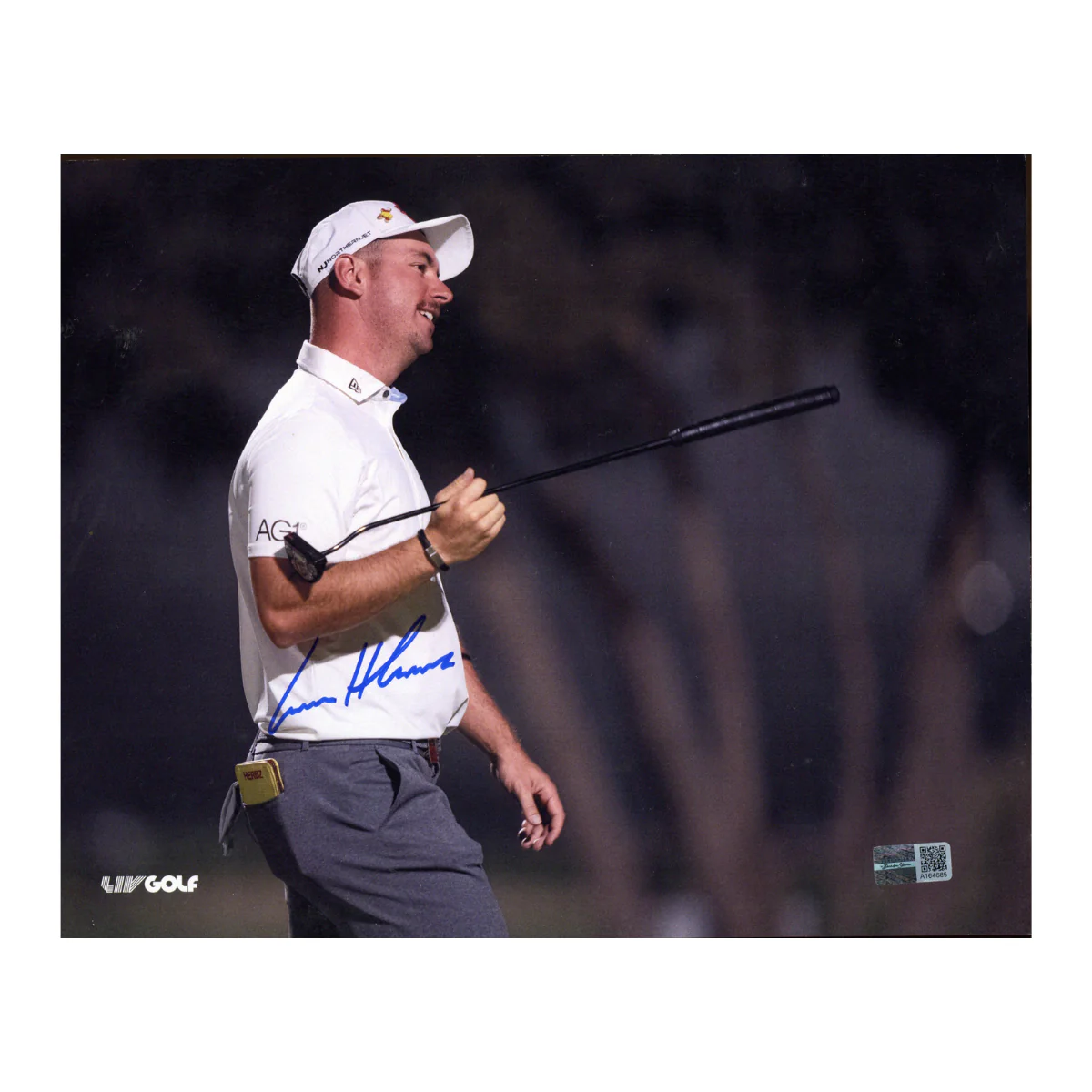 Lucas Herbert LIV Golf Autographed Signed 8x10 Photograph (CX Auth/LIV Golf LOA)
