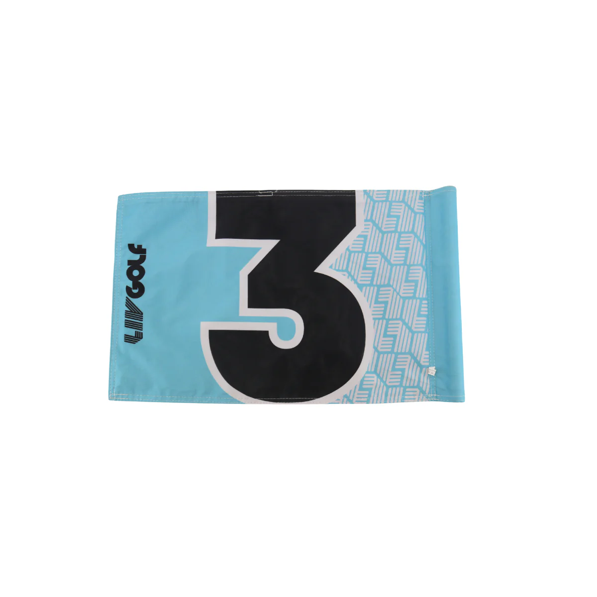 Marc Leishman LIV Golf Miami 2025 Autographed Inscribed Hole #3 Pin Flag - Image 3