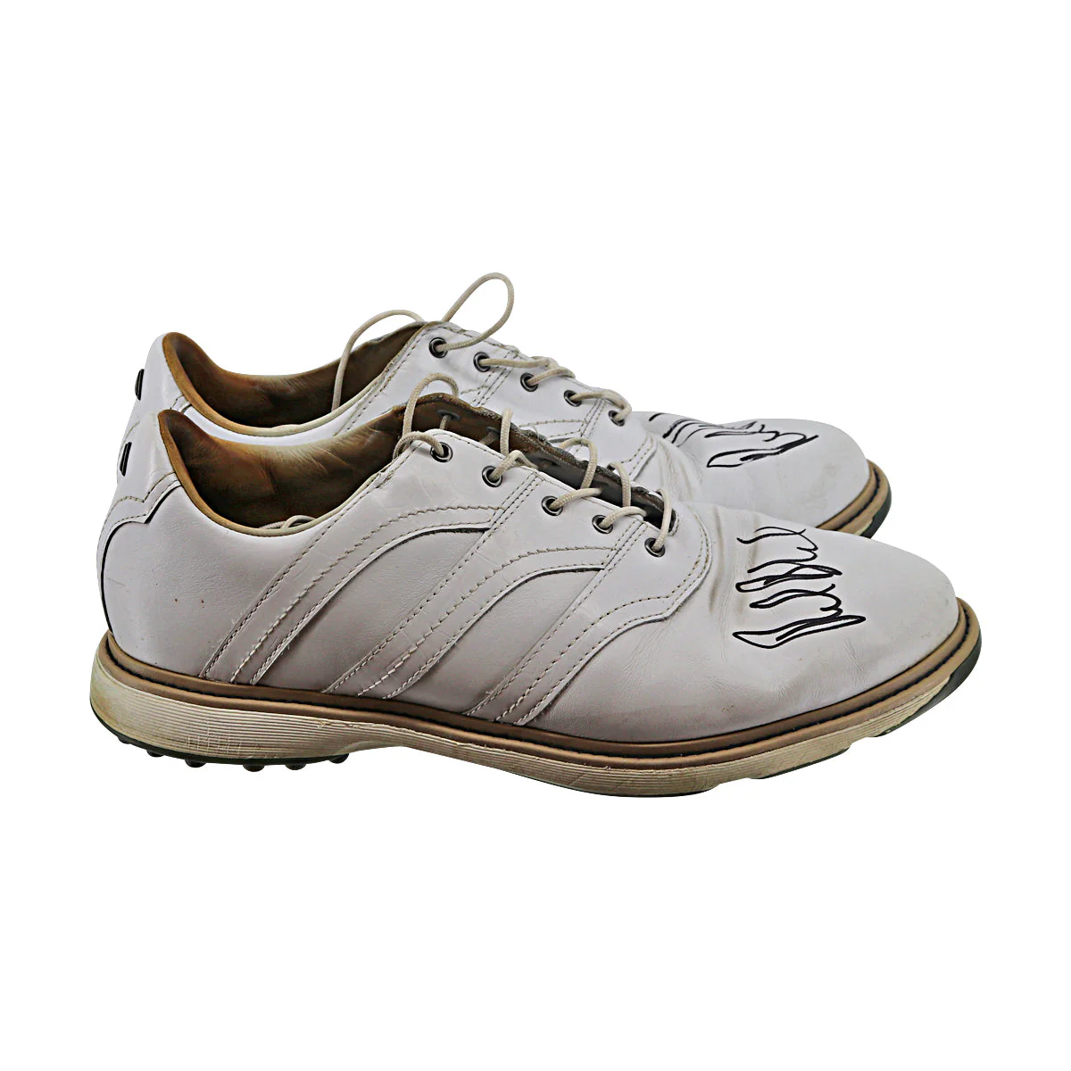 Richard Bland Team Cleeks Autographed LIV Michigan Event Worn Pair of Adidas Shoes (LIV Golf LOA) - Image 4