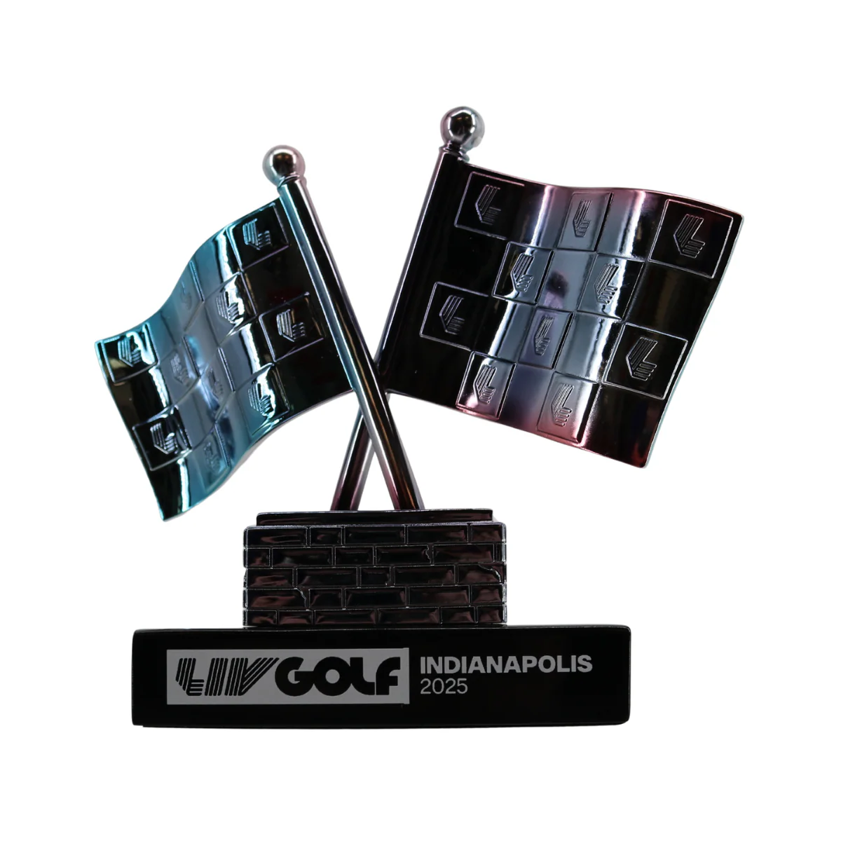 Sebastian Munoz LIV Golf Indianapolis 2025 Autographed L/E 18 of 60 Tee Marker - Image 3