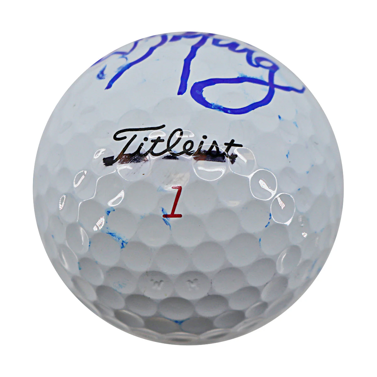 Sebastian Munoz Team Torque Autographed Match Used Titleist Pro V1x Golf Ball-1 - Image 2