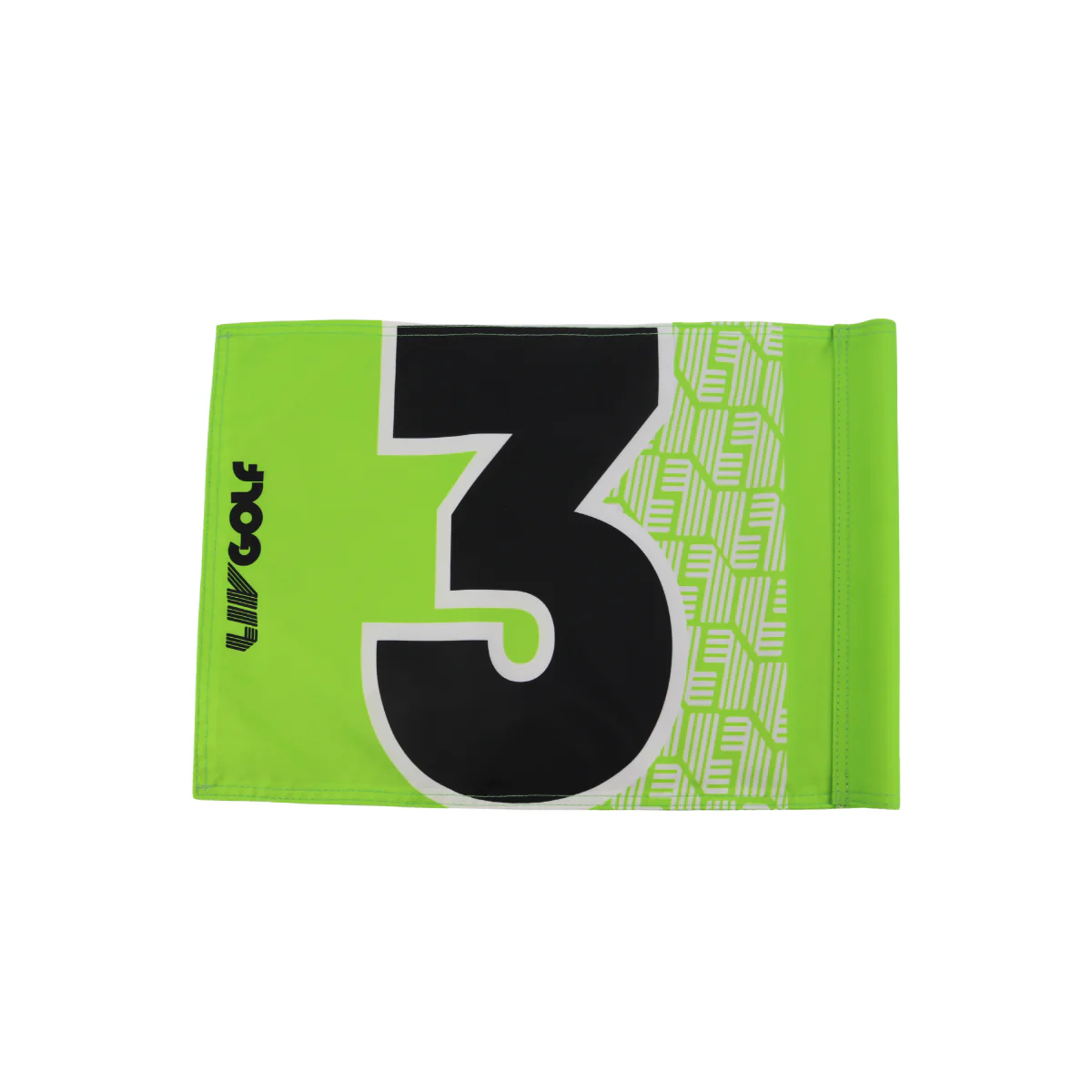 Sergio Garcia LIV Golf Hong Kong 2025 Autographed Inscribed Hole #3 Pin Flag - Image 3