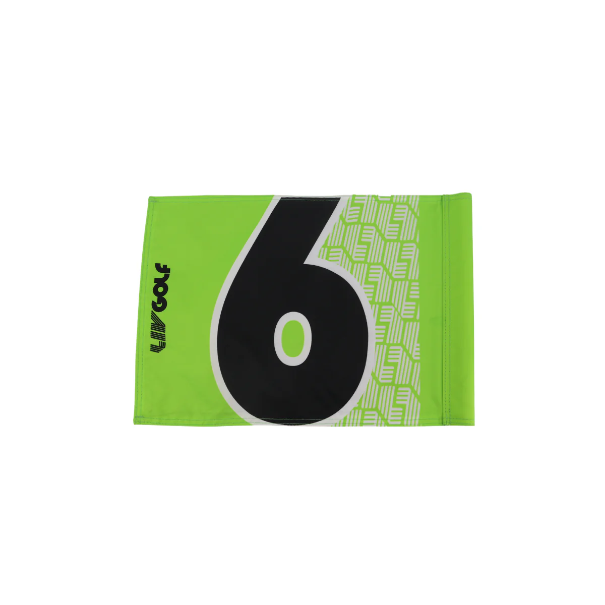 Sergio Garcia LIV Golf Hong Kong 2025 Autographed Inscribed Hole #6 Pin Flag - Image 3