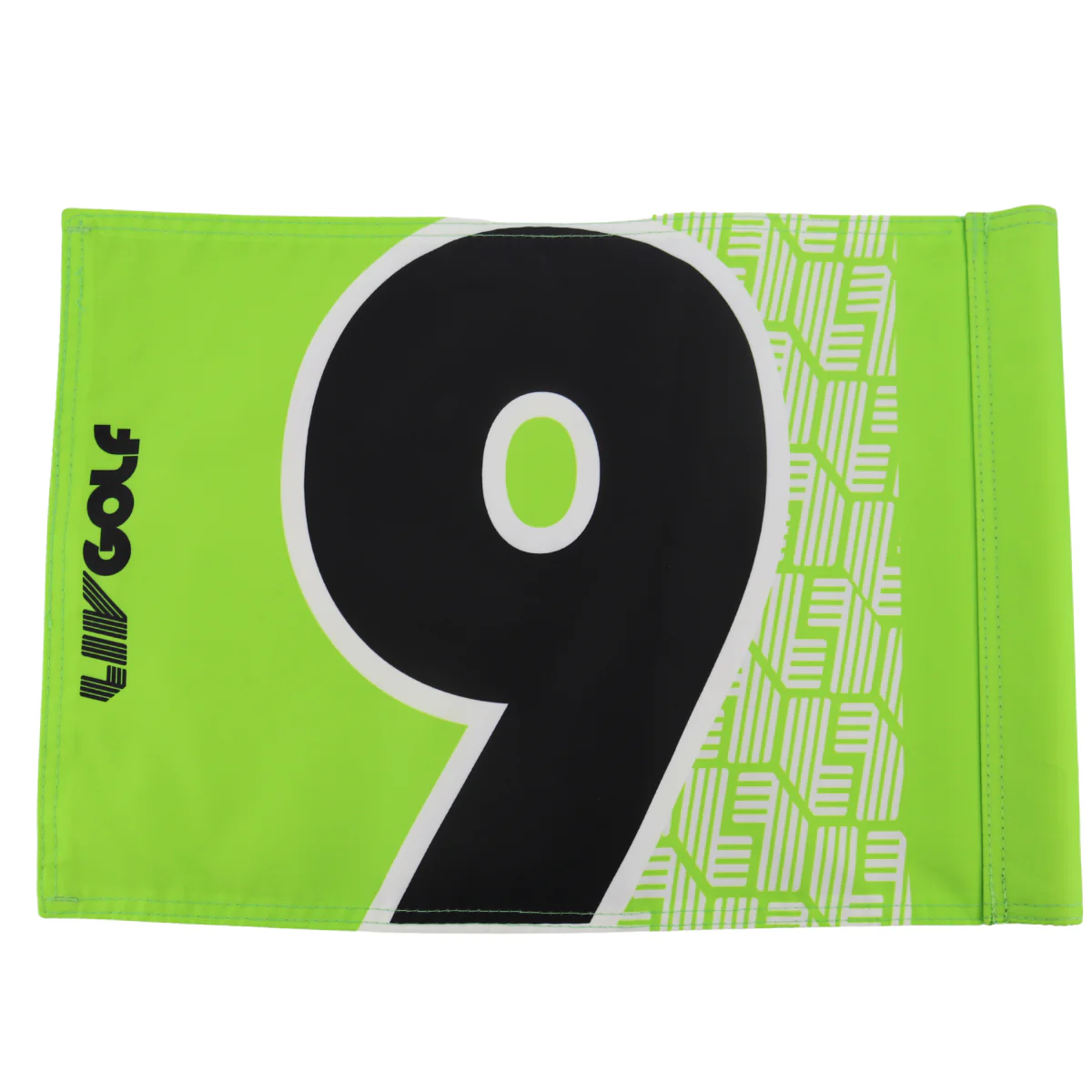Sergio Garcia LIV Golf Hong Kong 2025 Autographed Inscribed Hole #9 Pin Flag - Image 3