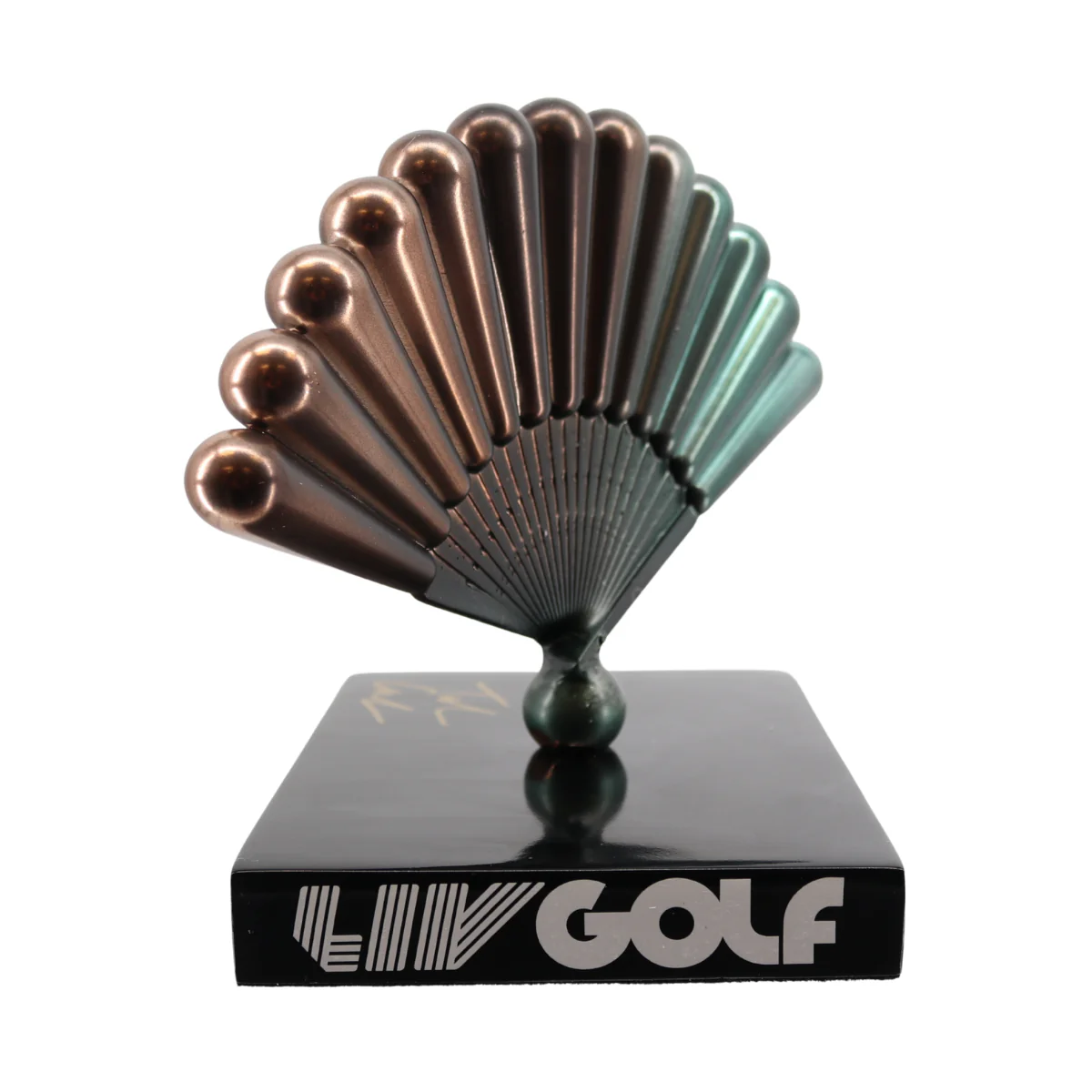 Talor Gooch LIV Golf Andalucia 2025 Autographed L/E 19 of 60 Event Used Tee Marker - Image 3