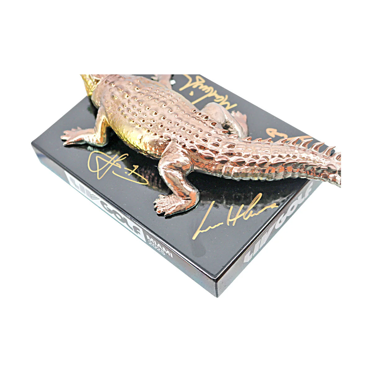 Team Ripper LIV Golf Miami 2025 Autographed L/E 6 of 60 Commemorative Tee Marker (CX Auth) - Image 3
